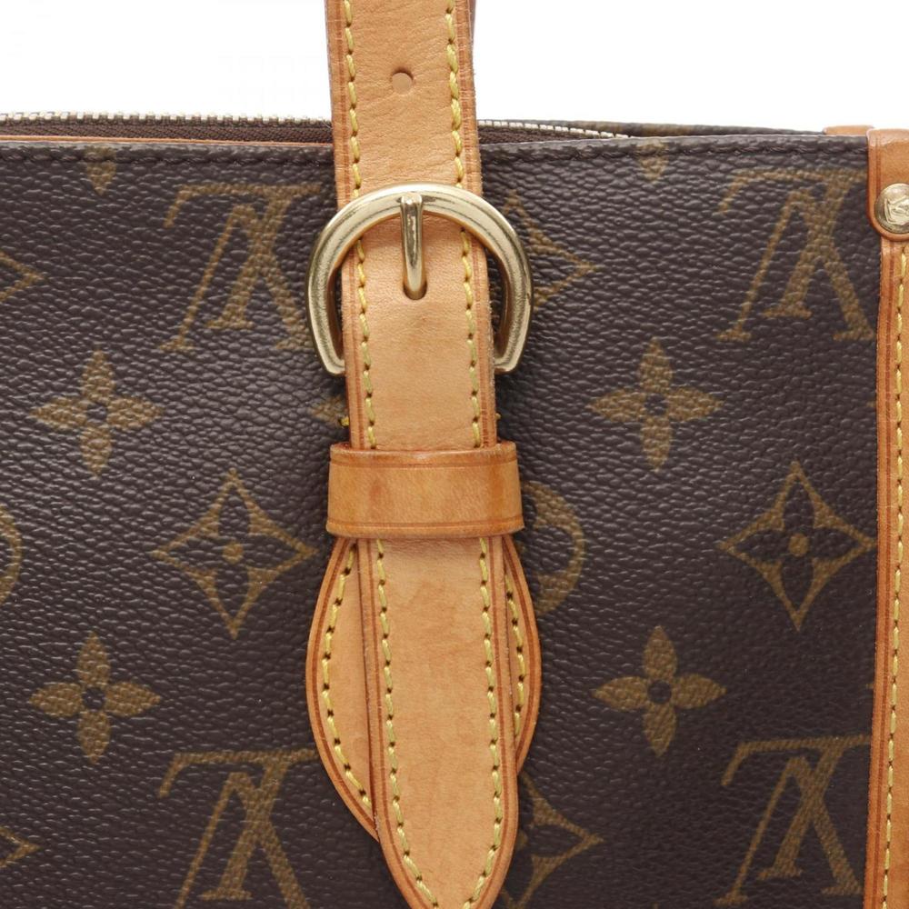 Louis Vuitton LOUIS VUITTON Popincourt Au Monogram Tote Bag Coated Canvas Lea... - Picture 10 of 11
